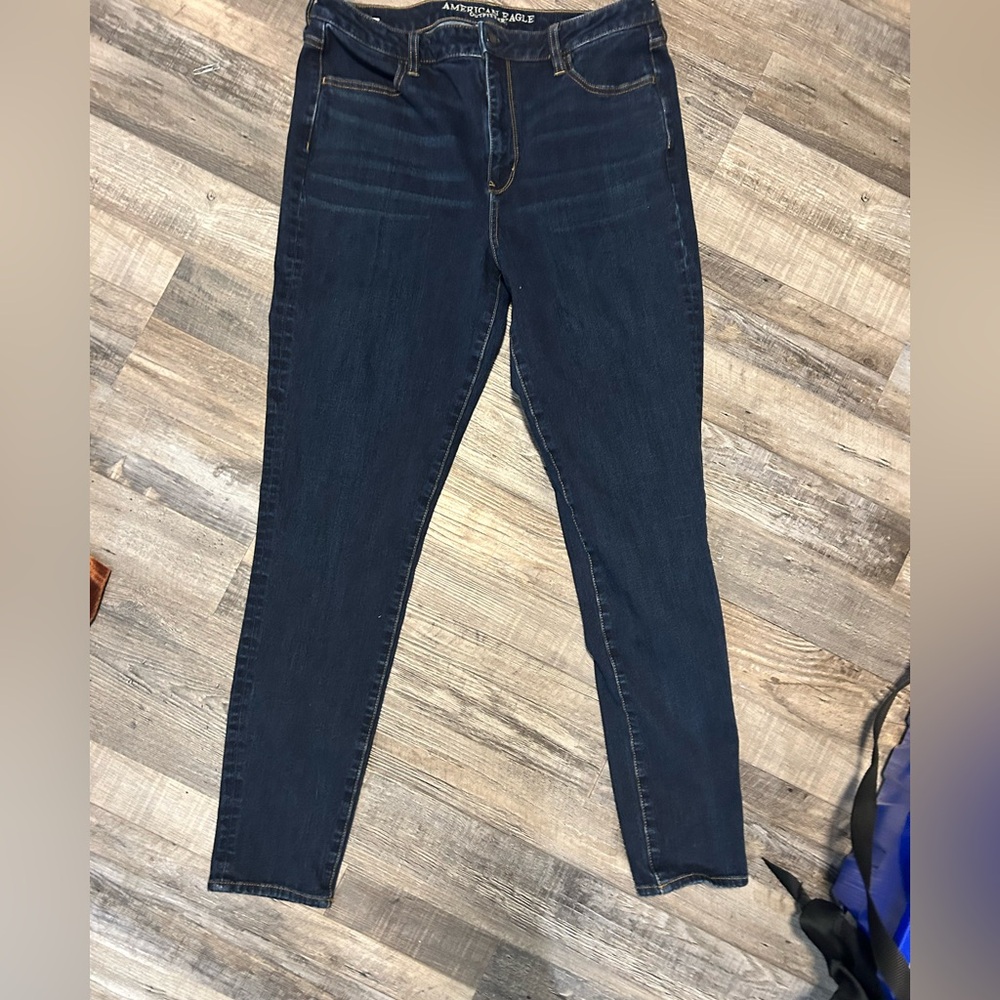 Women's Dark Blue Jeans
